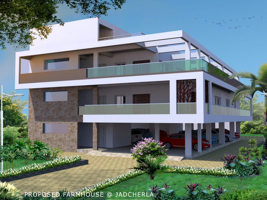proposed farm house @ jadcherla